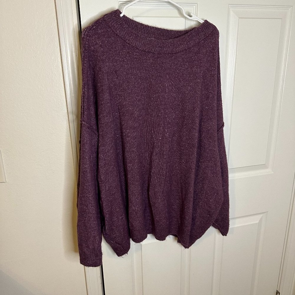 Zenana Purple Sweater